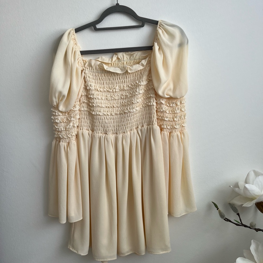 PRINCESS CREAM DRESS - Picture 3 of 4